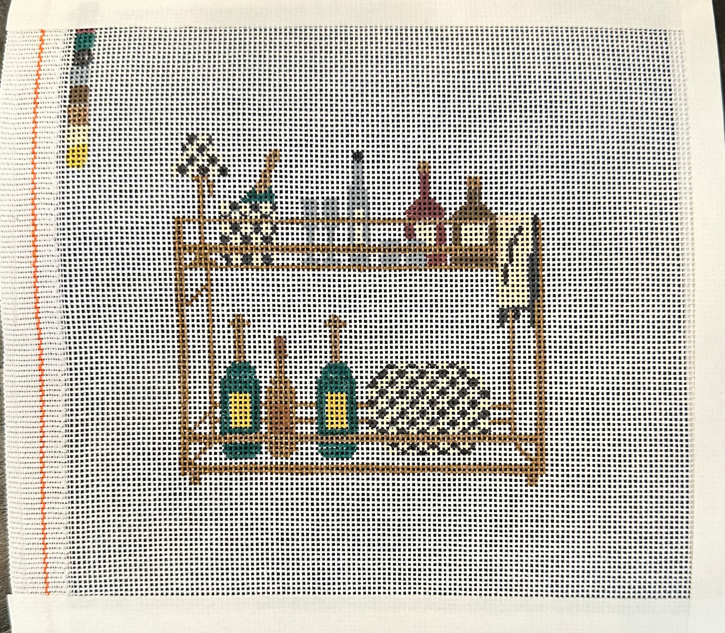 Bar Cart (inspired by Mackenzie Childs)