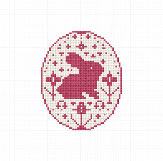 Bunny Ornament Digital Chart
