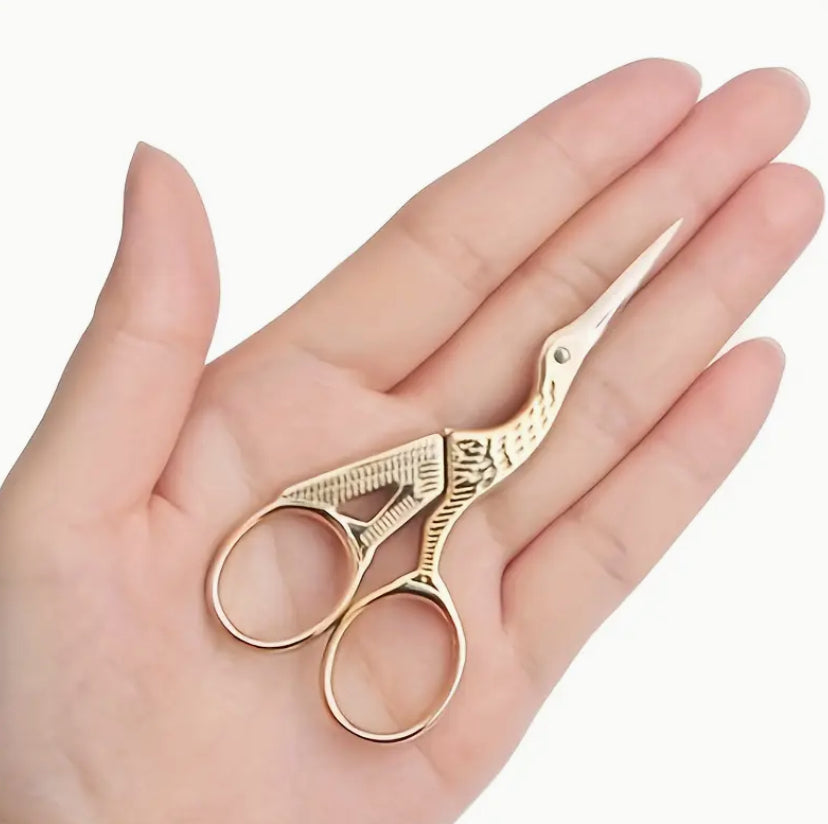 Gold Stork Scissors