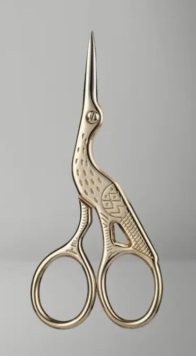 Gold Stork Scissors